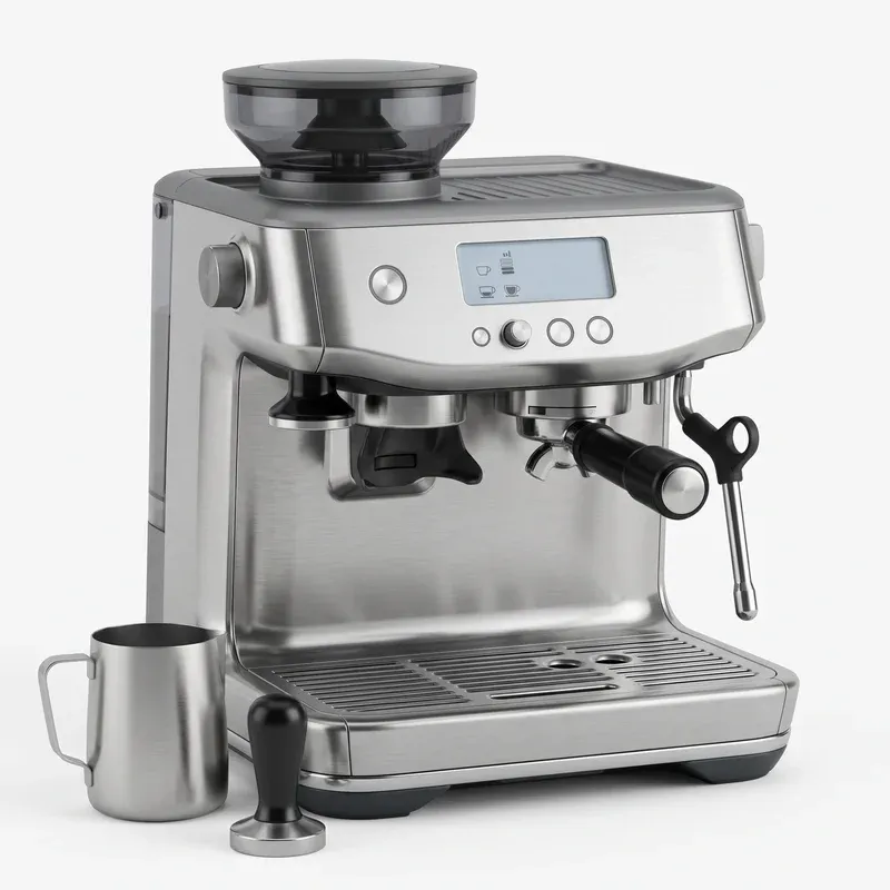 Breville Barista Pro Espresso Machine (BES878BSS), product photo on a white background