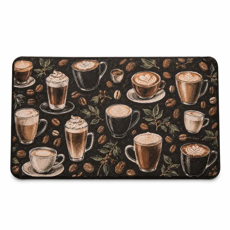 Drymate Coffee Maker Mat, 12 x 20 in, product photo on a white background