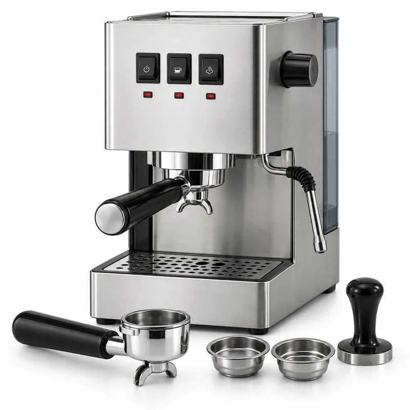 Gaggia Classic E24 Espresso Machine (RI9380/46), product photo on a white background