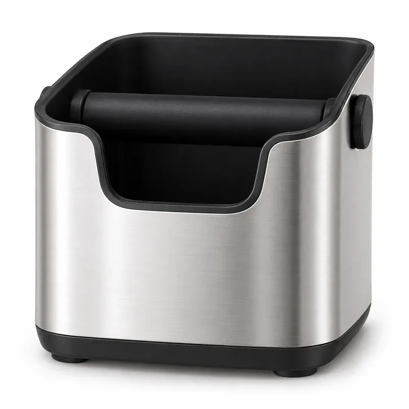 Breville Knock Box 10 (BEA501BSS), product photo on a white background