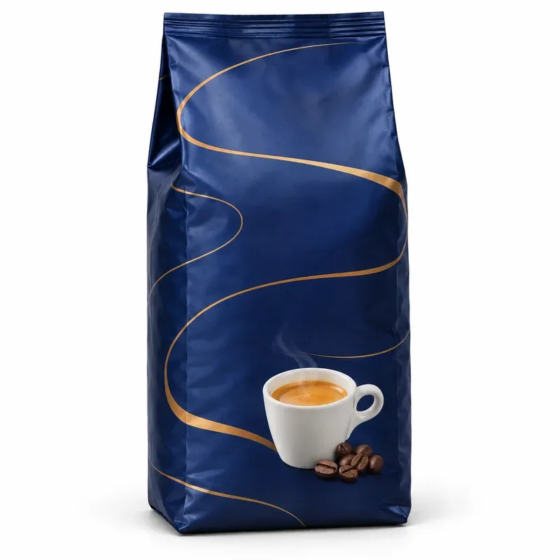 Lavazza Super Crema Whole Bean Coffee, 2.2 lb, product photo on a white background