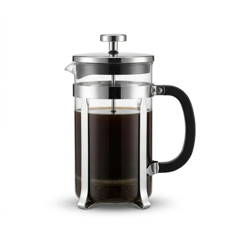 OXO Brew 8 Cup French Press with GroundsLifter, product photo on a white background