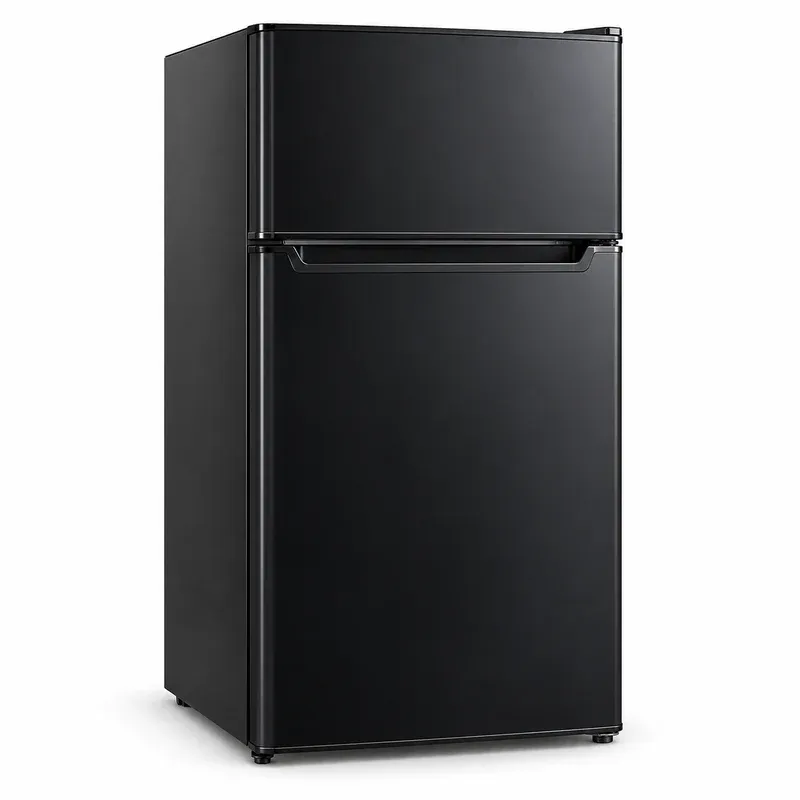 Midea WHD-113FB1 3.1 Cu. Ft. Compact Refrigerator with Freezer, product photo on a white background