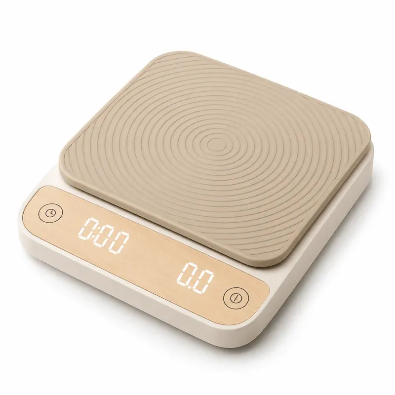Greater Goods Coffee Scale with Timer, 0.1 g, product photo on a white background