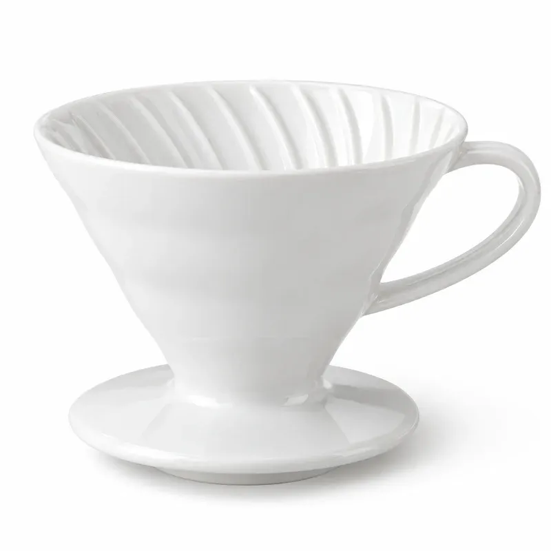 Hario V60 Ceramic Coffee Dripper, Size 02, product photo on a white background