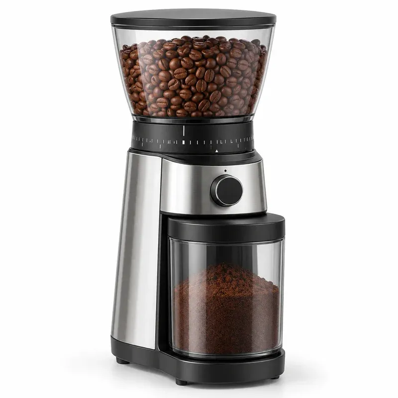 OXO Brew Conical Burr Coffee Grinder, product photo on a white background