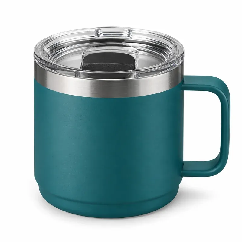 YETI Rambler 10 oz Stackable Mug with MagSlider Lid, product photo on a white background