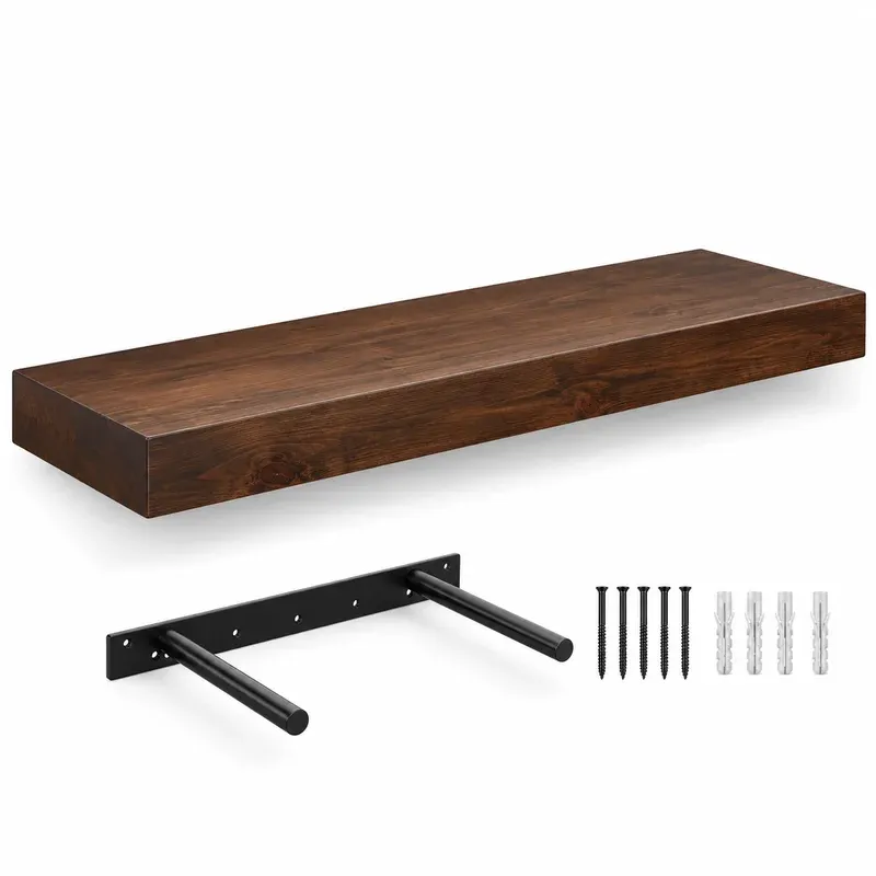 WELLAND Colin 10" Deep Floating Shelf, 36 Inch, product photo on a white background