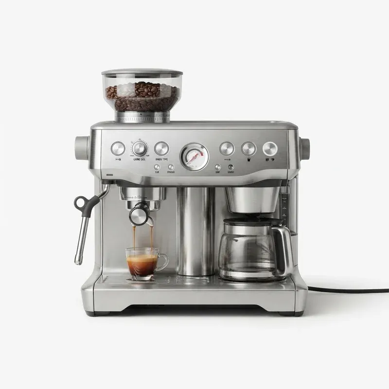 Ninja Luxe Café Pro 4-in-1 Espresso, Drip Coffee and Cold Brew Machine (ES701), product photo on a white background