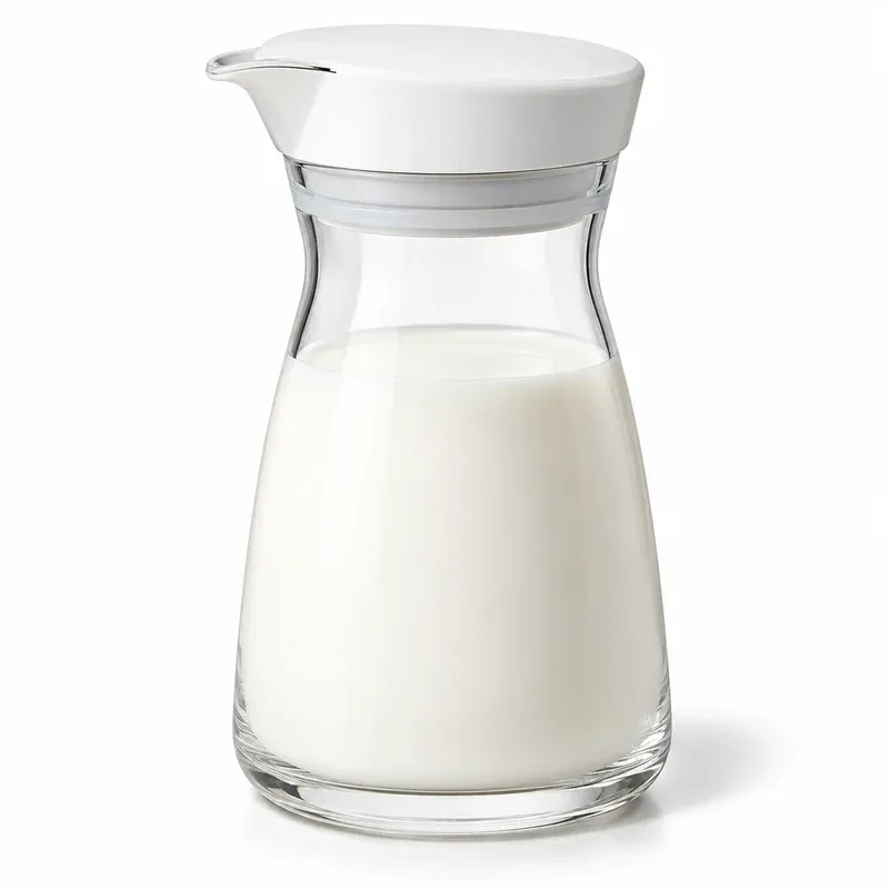OXO Good Grips Glass Creamer, 12 oz, product photo on a white background